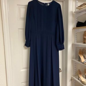 Navy maxi dress